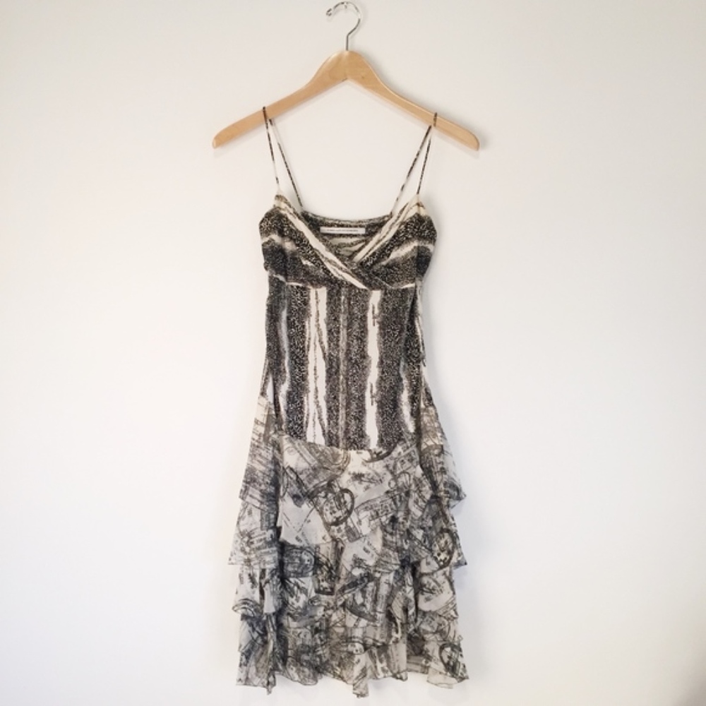 Diane Von Furstenburg stretch drop waist dress